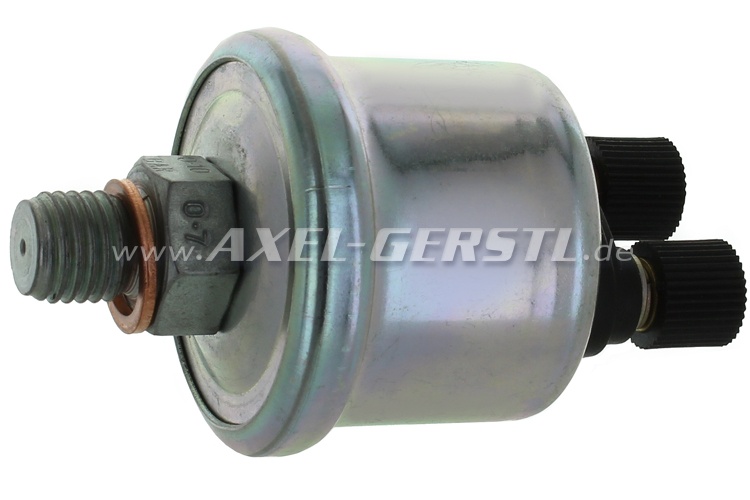 Oil pressure sensor M12 x 1.5, 0-10 bar, with warning switch