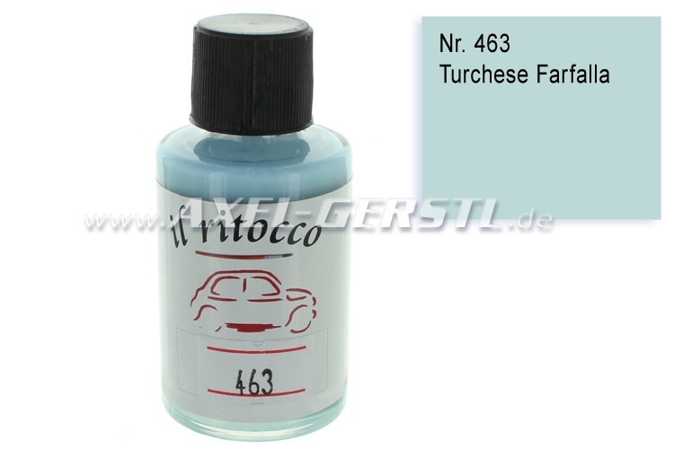 Touch-up paint for the bodywork, turquoise butterfly, N. 463