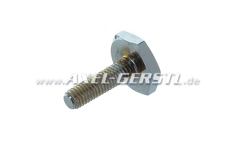 Screw for convertible top, thin thread