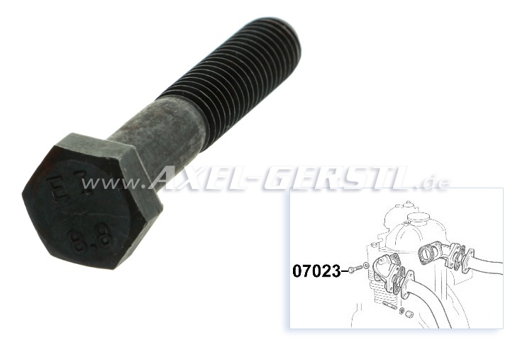 Screw for axle coupling/manifold/starter