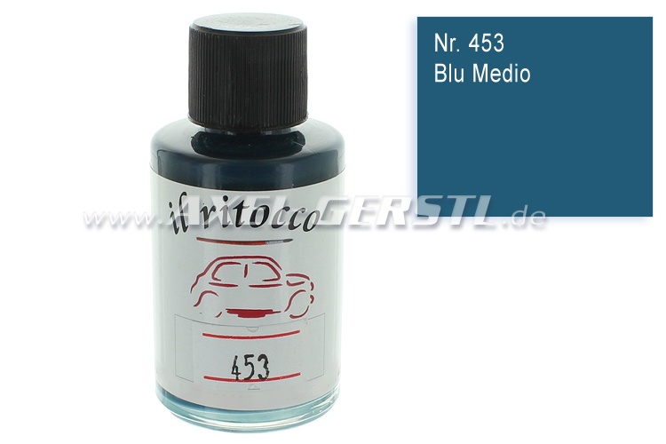 Touch-up paint for the bodywork, blue (medium), N. 453