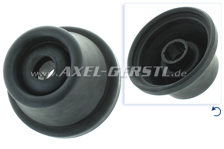 Axle boot with bushing & radial shaft seals