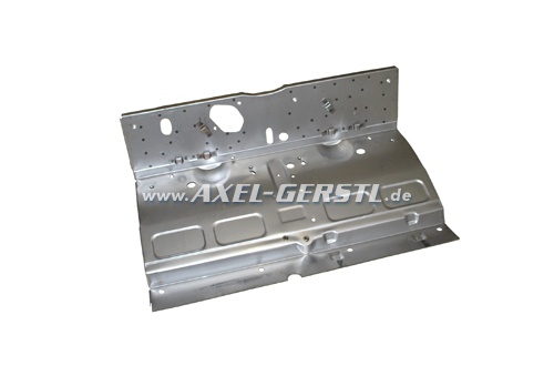 Pedal kick panel, with stud for steering box/bearing block