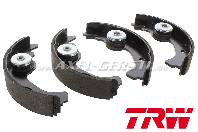 Set of brake shoes TRW with new eccentric (1 axle)