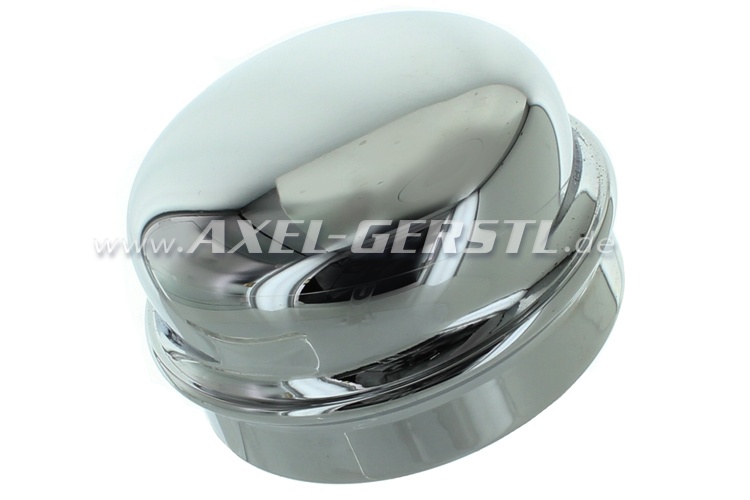Grease cap for wheel hub (47 mm), chrome-plated