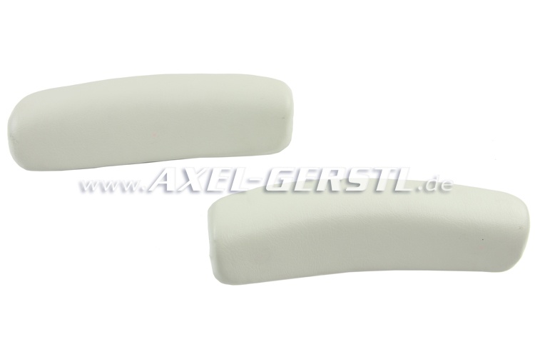 Protective strip, white/grey, in pairs