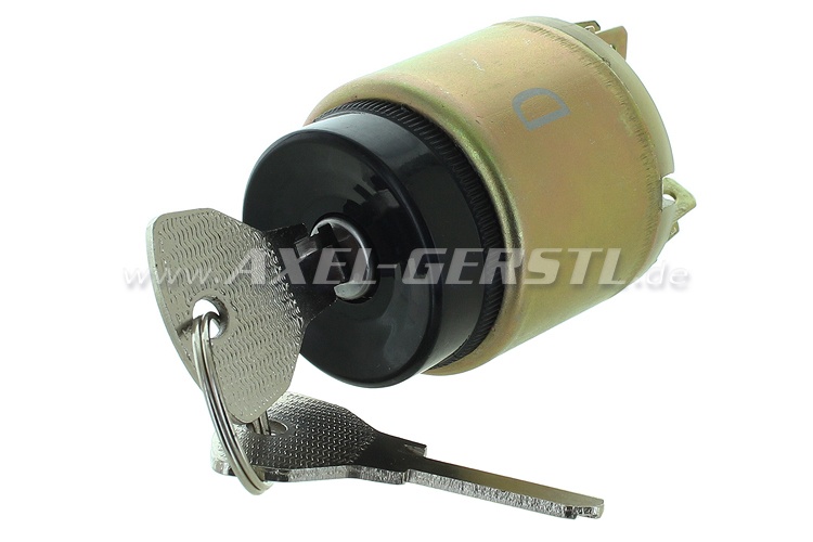 Ignition lock for electric starter
