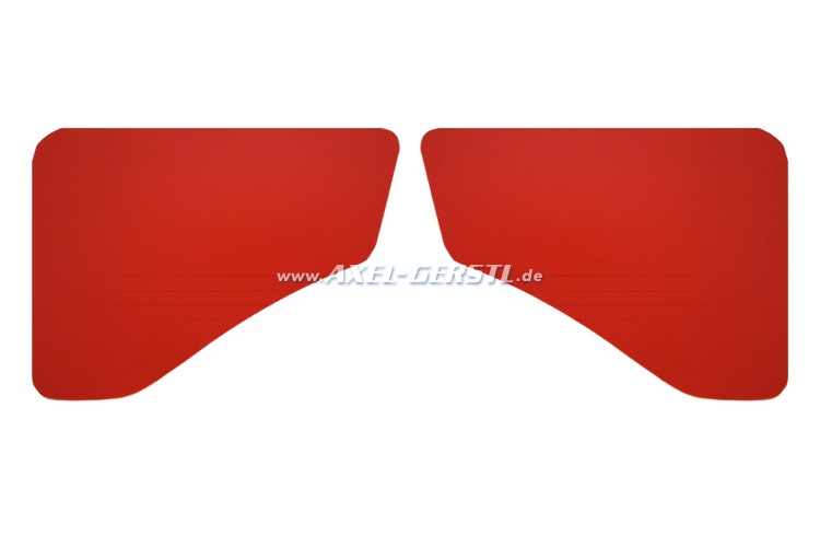 Side panel (Skay), red, rear in pairs