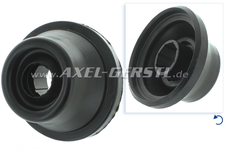 Axle boot with bushing & radial shaft seals