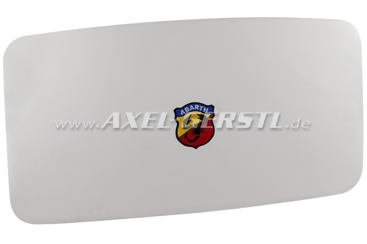 Roof lining (sound absorbing plate), Abarth, white
