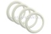 Serie anelli a fascia biancha per pneumatico SR/13