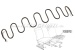 Seat spring (approx. 34,5 cm)