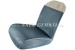 Seat cover blue/white top, artificial leather, front & back