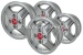 Cerchi in alluminio 4,5x12 "CD30", campanatura 27mm, 4 pezzi