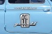Autodeurmagneet, 'Axel Gerstl' logo (wit), incl. belettering