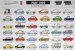 Set of posters 'Fiat 500 & derivatives', 2 pieces