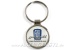 Porte-clés avec logo Axel Gerstl, bleu