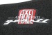 Set of foot mats black with red "AXEL GERSTL" logo