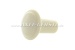 Pull button for cables, M5, ivory-colored