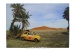 Ansichtkaart "Fiat 500 in Sahara", 148 x 105 mm
