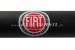 Serie protezione ginocchio "FIAT" (logo), nero