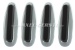 Set of bumper horns "Giannini" (front & rear), 4 pieces