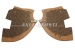 Wheel arch cover (Vipla) hazelnut, in pairs