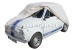 Car cover, PEB-blue with foam lining