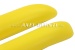 Set of knee protection strips, yellow