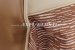 Seat covers, brown/cream-coloured, fabric, front & back