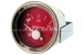 "Abarth" benzinemeter / brandstofmeter, 52mm, rode wijzerpla