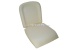 Set of seat cushions for front seat (consists of two pieces)