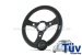 Luisi sport-steering wheel 'Libeccio', bl. leather/ spokes