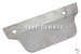 Heat-shield for engine compartment 'Abarth', aluminum