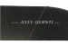 Plage arrière "FIAT 500 Tricolore" cuir artificiel, noir