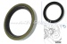 Radial shaft seal for engine, rear (at clutch side)