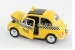 Voiture miniature Welly Fiat 500 L 'Taxi', 1:24, jaune