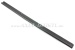 Side-step for door sill, black, plastic material