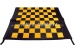 Convertible top cover "Corsa", black/yellow checkered
