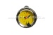 Jauge d'horloge, jaune, 52mm