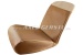 Seat covers beige/white top artificial leather, front & back