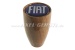 Schakelpookknop met "Fiat"-logo, van hout, hoogte 63 mm