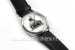 Reloj de pulsera motivo "Fiat 500 Comic", con correa de piel