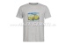 T-Shirt, 'Fiat 500 Comic' (grey shirt), size L