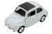 Voiture miniature Welly Fiat 500 L, 1:24, blanc /fermé