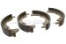 Set of brake shoes (without eccentric/long lug)