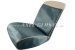 Seat covers, light blue artificial leather, front & back