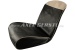 Seat covers, bl./wh. top edge, artificial leather fr. & ba.