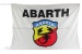 Flag 'Abarth', logo escutcheon 100 x 140 cm