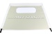Convertible top cover, white with (plastic) window